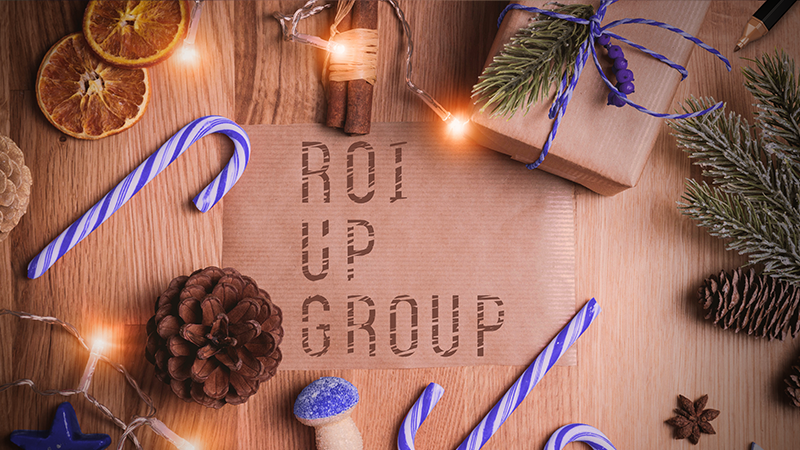 Imagen navideña ROI UP
